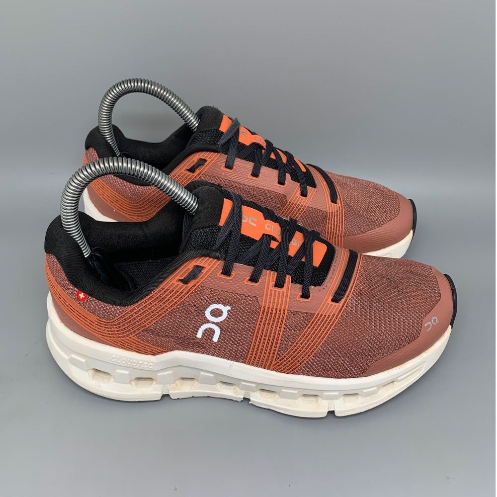 On Cloudgo Rust Orange Running Shoes 55.97908 Women's Sz 6.5